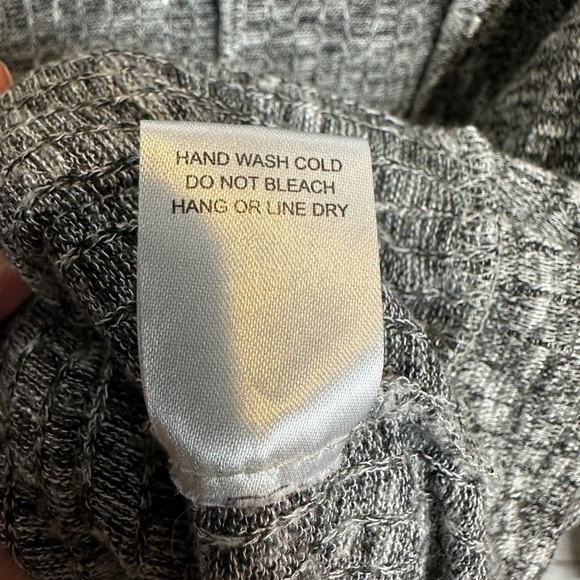 Chloe K Women's long sleeve open front knit cardigan with lace accents, sz S GUC - Picture 3 of 6